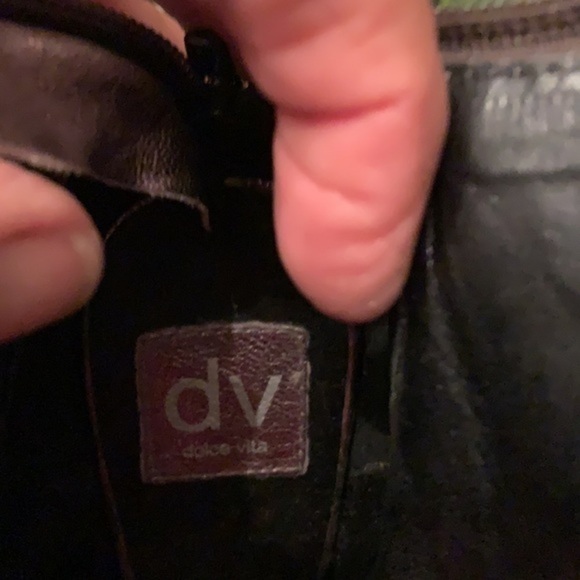 DOLCE VITA PEEP TOE LACE UP STILETTO BOOTIES BRONZE SIZE 8.5 - Picture 12 of 16